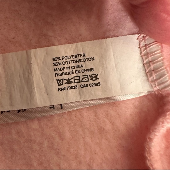 Women’s Pink Long Sleeves Sweatshirt Small - Picture 8 of 8